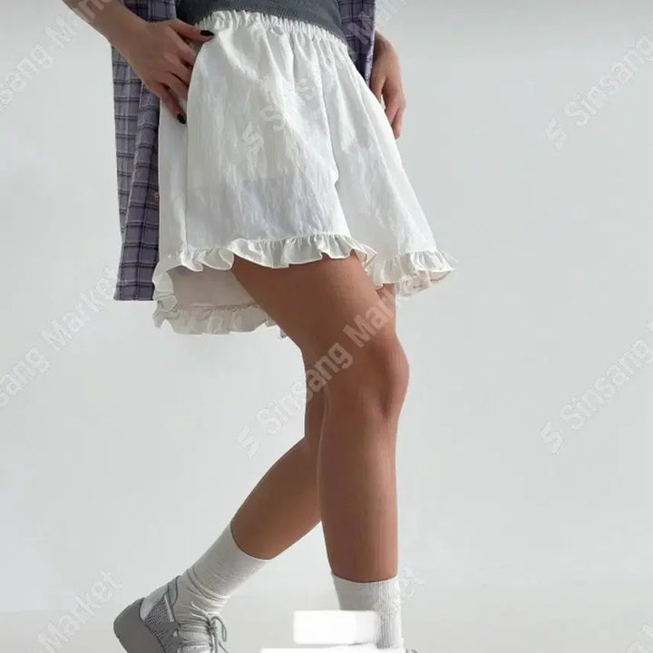 [BUNJANG] Frill Ruffle Shorts / 프릴 캉캉 반바지 ( 새상품 )