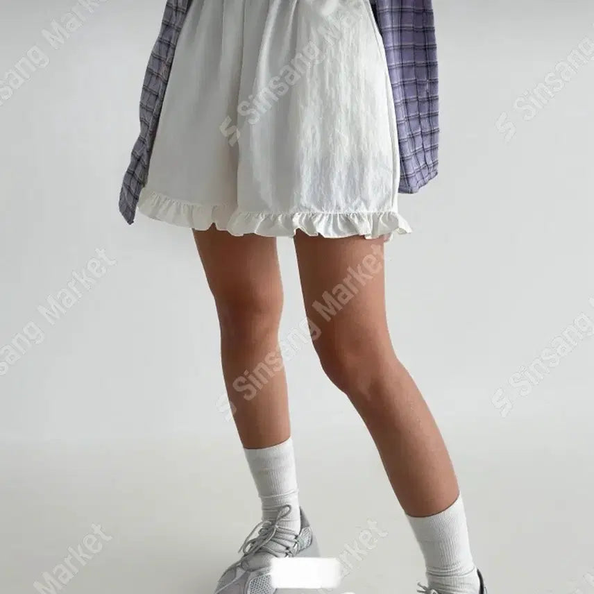 [BUNJANG] Frill Ruffle Shorts / 프릴 캉캉 반바지 ( 새상품 )