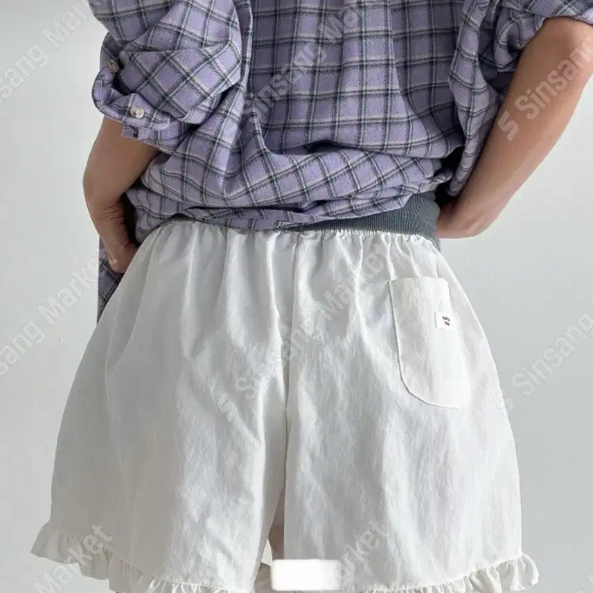 [BUNJANG] Frill Ruffle Shorts / 프릴 캉캉 반바지 ( 새상품 )