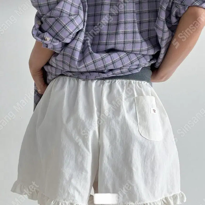 [BUNJANG] Frill Ruffle Shorts / 프릴 캉캉 반바지 ( 새상품 )