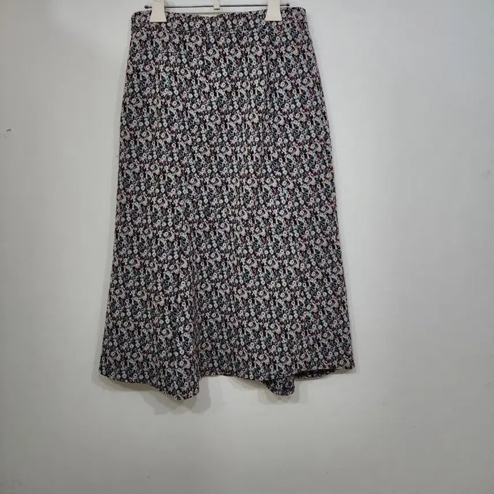 [BUNJANG] Mine Floral A-Line Long Skirt / 마인 플라워 A라인 롱 스커트