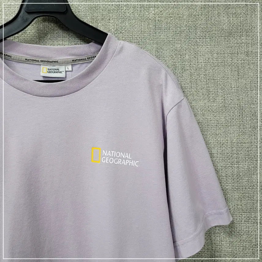 [BUNJANG] National Geographic Back Print Short Sleeve T-shirt / 1221. 내셔널지오그래픽 백프린팅 반팔 남성100
