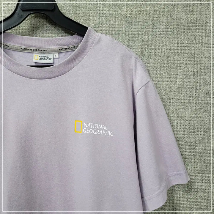 [BUNJANG] National Geographic Back Print Short Sleeve T-shirt / 1221. 내셔널지오그래픽 백프린팅 반팔 남성100