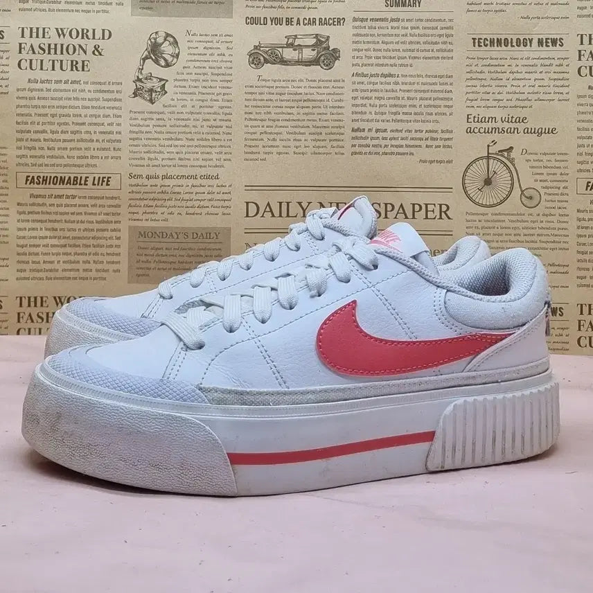 [BUNJANG] Nike Court Legacy Lift Sneakers (230) / 나이키 코트 레거시 리프트 운동화230