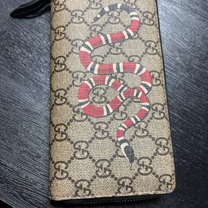 [BUNJANG] Gucci Snake Long Wallet / 구찌 스네이크 장지갑