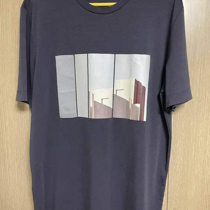 [BUNJANG] Mind Bridge Printed Short Sleeve T-shirt / 마인드브릿지 프린팅 반팔 티셔츠 그레이