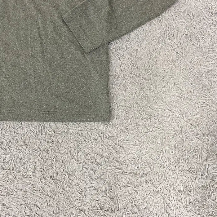 [BUNJANG] Millet Long Sleeve Half-Zip T-Shirt 95 / 밀레 긴팔 반집업 티셔츠 95