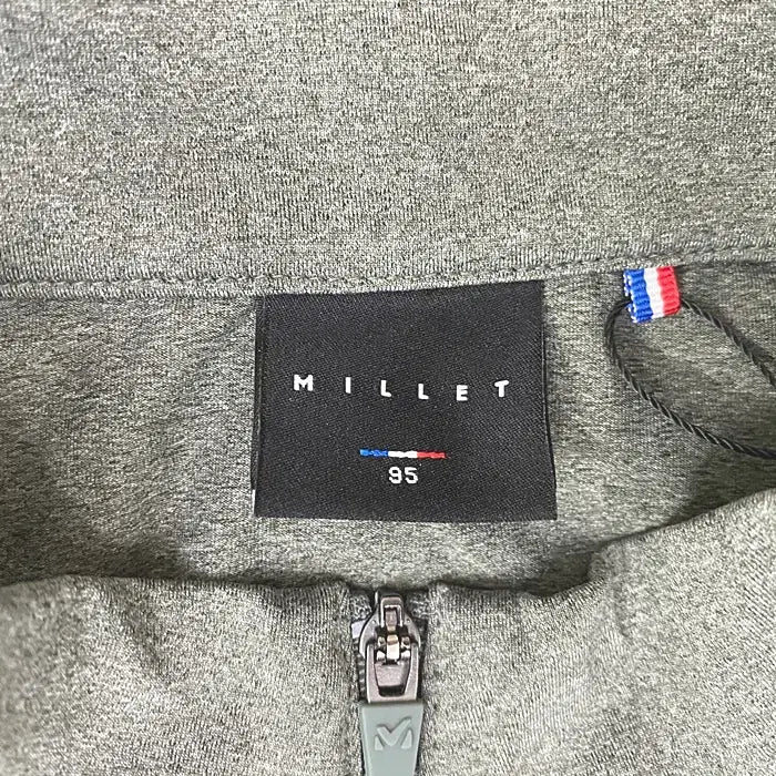 [BUNJANG] Millet Long Sleeve Half-Zip T-Shirt 95 / 밀레 긴팔 반집업 티셔츠 95