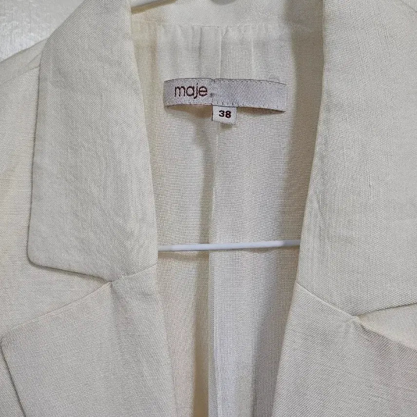 [BUNJANG] Maje Linen Blend Jacket / 마쥬 마혼방 자켓90