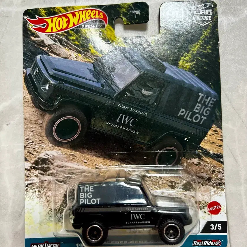 [BUNJANG] Hot Wheels Premium 1993 Mercedes-Benz G-Class IWC Die-cast Car / 핫휠 프리미엄1993 벤츠 G클래스 IWC 판매합니다