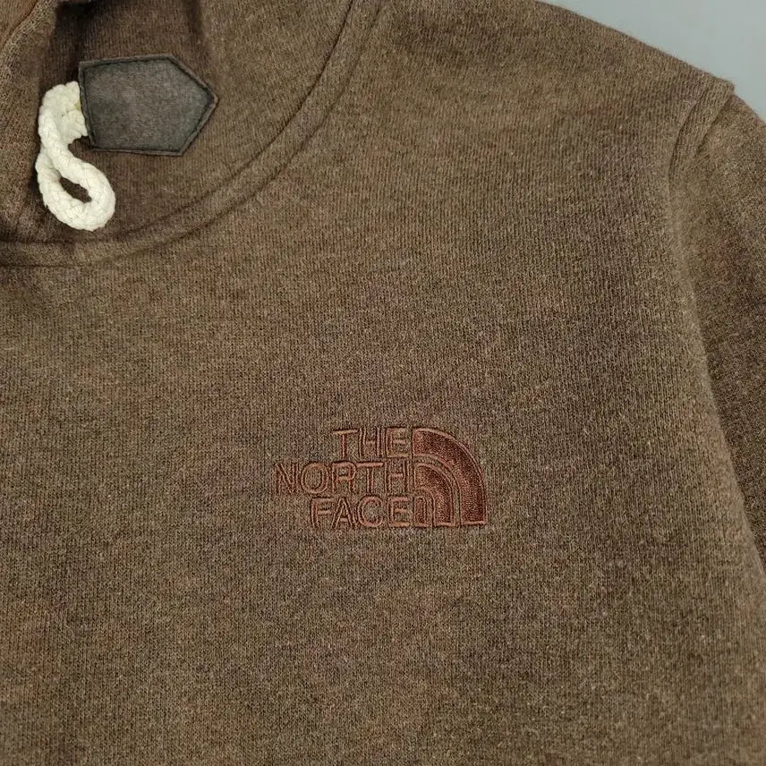 [SOLD OUT] 노스페이스 화이트라벨 피그먼트 브라운 로고 돼지코 레더패치 엘보우패치 더