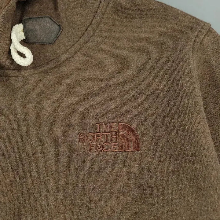 [SOLD OUT] 노스페이스 화이트라벨 피그먼트 브라운 로고 돼지코 레더패치 엘보우패치 더
