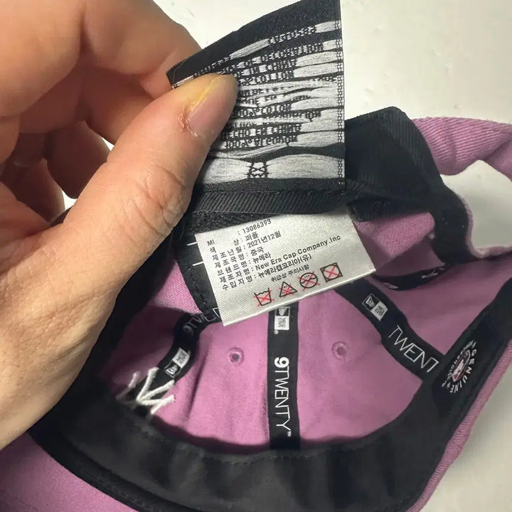 [SOLD OUT] free 뉴에라 여성 뉴욕양키즈 퍼플 볼캡 모자