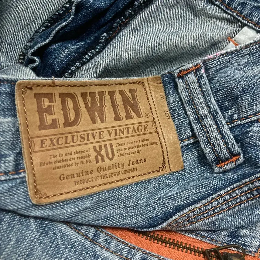 [BUNJANG] Edwin Western Denim Half Pants / 에드윈 웨스턴 데님 하프 팬츠