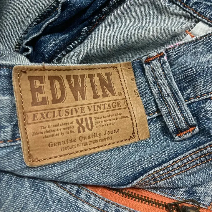 [BUNJANG] Edwin Western Denim Half Pants / 에드윈 웨스턴 데님 하프 팬츠