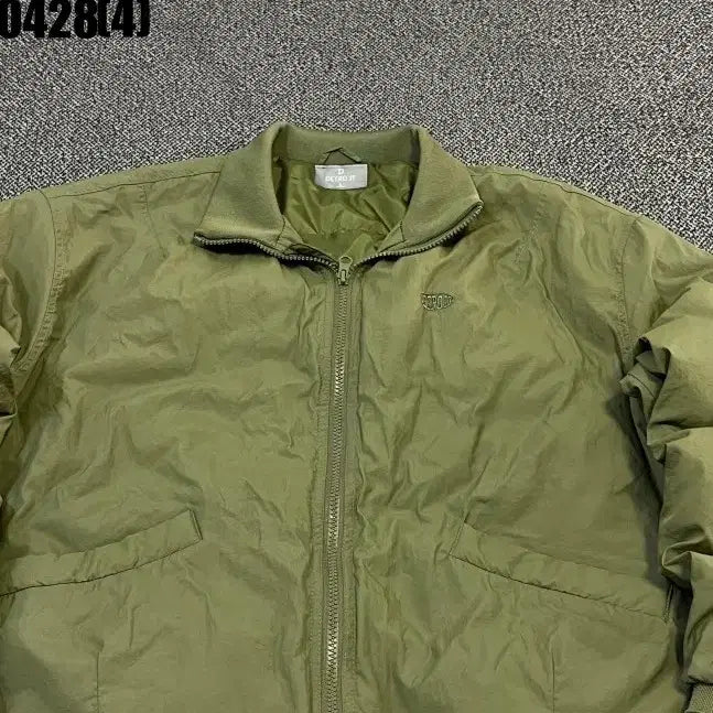 [BUNJANG] DETRO.IT Oversized Khaki Bomber Jacket / DETRO.IT 오버핏 카키 봄버 자켓 L 0428(4)