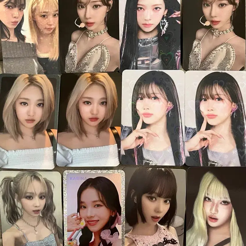 [BUNJANG] aespa Photocard Bundle Set / [60장 일괄 양도]에스파 포토카드 일괄 판매