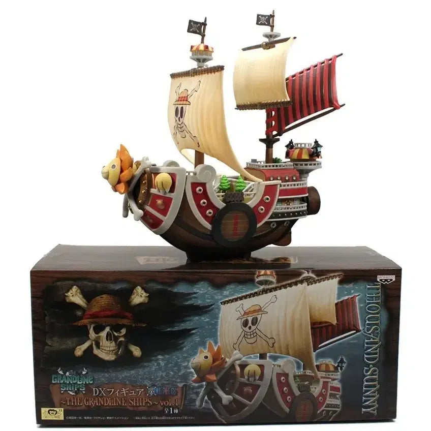 [BUNJANG] Banpresto One Piece DX Grandline Ship Vol.1 Thousand Sunny Figure / 반프레스토 원피스 DX 그랜드라인 쉽 VOL.1 싸우전드 써니호 피규어
