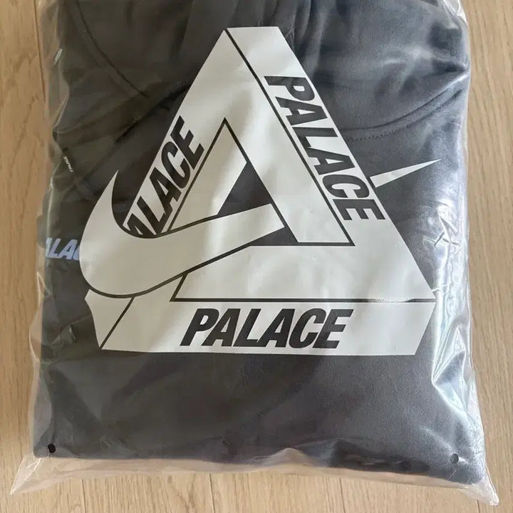 [BUNJANG] Nike Palace Collab Hoodie Charcoal Large / 나이키 PALACE 후드티 차콜 라지 새상품