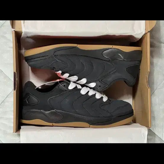 [BUNJANG] Jordan Session Black Gum Light Brown Shoes (Sizes 265/270/275) / 조던 세션 블랙 검 라이트 브라운 (사이즈 265/270/275)