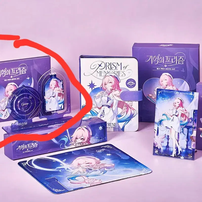 [BUNJANG] Honkai: Star Rail Kirene Acrylic Perpetual Calendar (Sealed) / 삼성 붕괴 스타레일 팝업 키레네 아크릴 만년 캘린더 미개봉