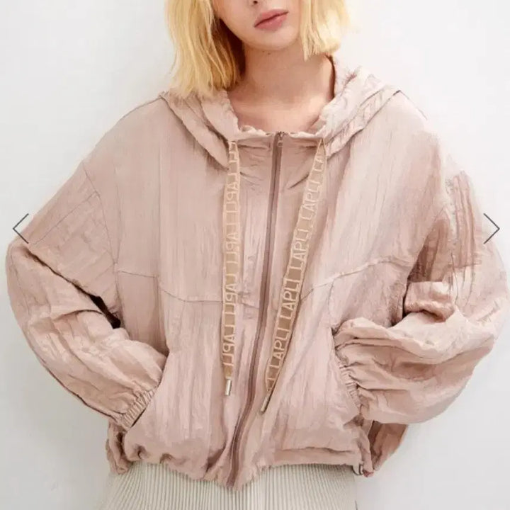 [BUNJANG] Pleatsme Lapli Hooded Jumper (Size 66-88) / 새제품) 플리츠미 라플리 후드 점퍼(66~88)