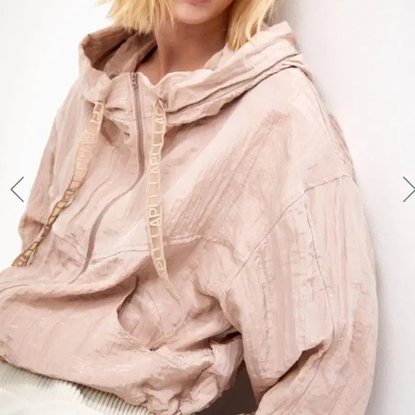 [BUNJANG] Pleatsme Lapli Hooded Jumper (Size 66-88) / 새제품) 플리츠미 라플리 후드 점퍼(66~88)