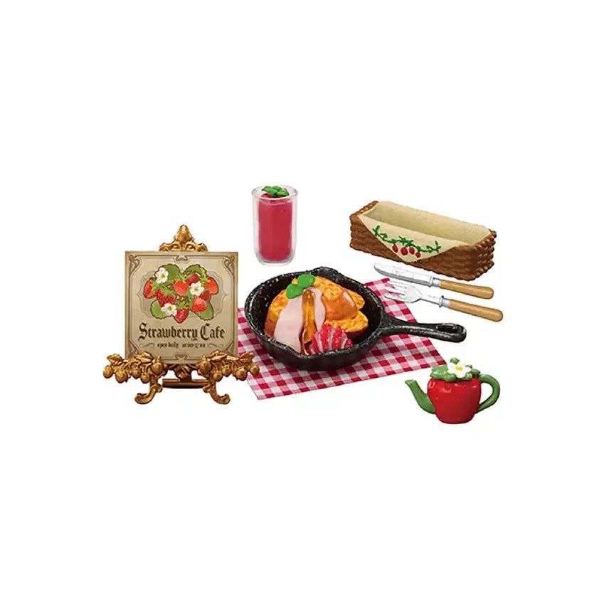 [BUNJANG] Re-Ment Petit Sample Country Strawberry Cafe Full Box / 리멘트 푸치샘플 언덕 위의 컨트리 딸기 카페 풀박스