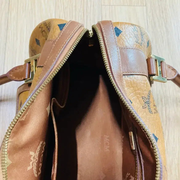 [BUNJANG] MCM Boston Bag Brown Tote Bag / MCM 보스턴백 브라운 토트백