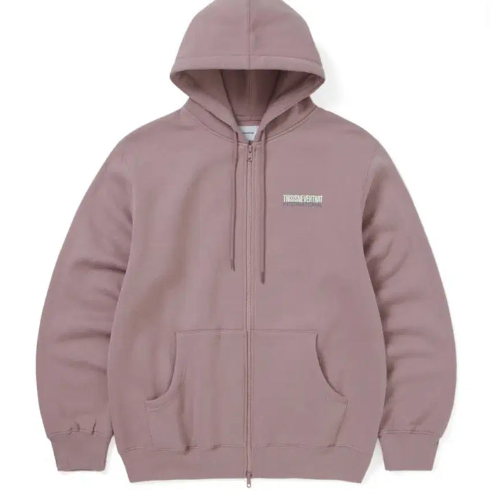 [BUNJANG] thisisneverthat Hoodie Zip-Up XL Dusty Pink / XL] 디스이즈네버댓 후드집업
