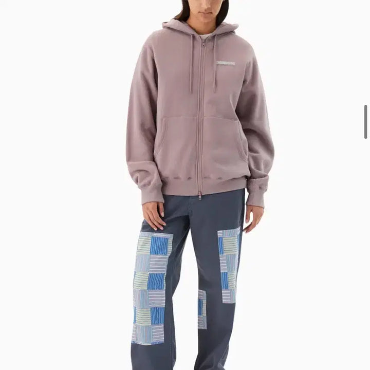 [BUNJANG] thisisneverthat Hoodie Zip-Up XL Dusty Pink / XL] 디스이즈네버댓 후드집업