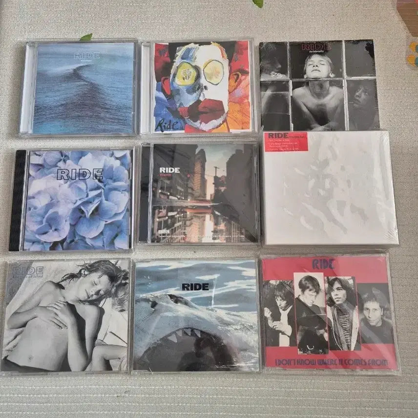 [BUNJANG] Ride Shoegaze Band Bundle Set CDs / Ride 라이드 앨범 CD 모음