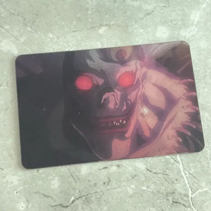[BUNJANG] Death Note Ryuk Lenticular Card / 데스노트 투니크 카페 렌티큘러 류크
