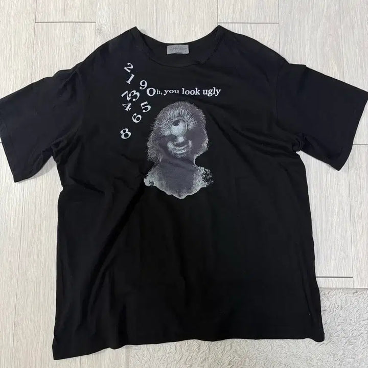 [BUNJANG] Yohji Yamamoto POUR HOMME Printing T-Shirt / (3)요지 야마모토 뿌르 옴므 프린팅 반팔티