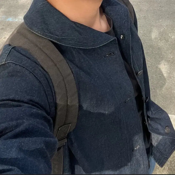 [BUNJANG] Buzz Rickson "Dungaree" Jumper Jacket / 버즈릭슨 던가리 점퍼 원워시 데님 커버올 자켓