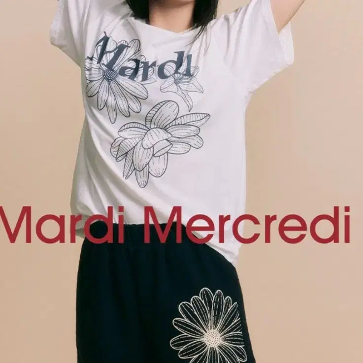 [BUNJANG] Mardi Mercredi Triple T-shirt / 마르디메크르디 트리플 티셔츠