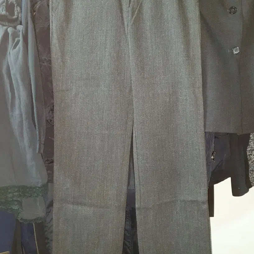 [BUNJANG] Suit Style Pleated Trousers Pants (Size 55) - New / 정장 st 카브라 바지 팬츠 55 새제품 미사용