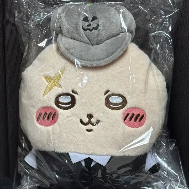 [BUNJANG] Cheekawaii Halloween Big Plush Racco / 치이카와 할로윈 빅 누이 랏코