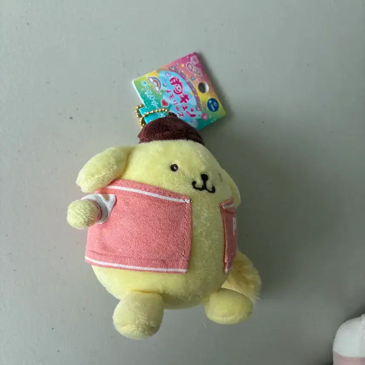 [BUNJANG] Sanrio Pompompurin Memories Series Plush Keyring (Authentic) / (정품)폼폼푸린 메모리즈시리즈 인형키링