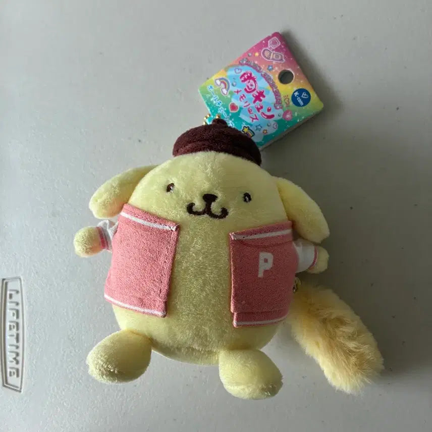 [BUNJANG] Sanrio Pompompurin Memories Series Plush Keyring (Authentic) / (정품)폼폼푸린 메모리즈시리즈 인형키링