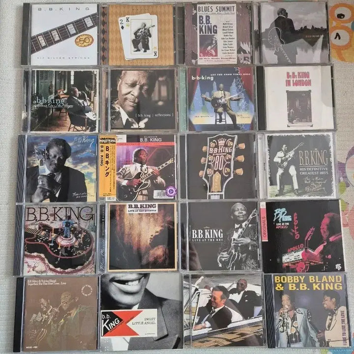 [BUNJANG] B.B. King 20 CD Bundle Set / B.B.King 비비 킹 CD 음반 20장 일괄