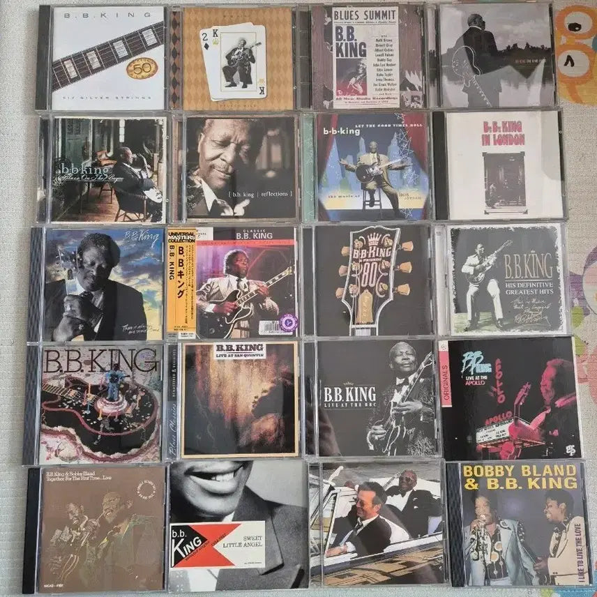 [BUNJANG] B.B. King 20 CD Bundle Set / B.B.King 비비 킹 CD 음반 20장 일괄