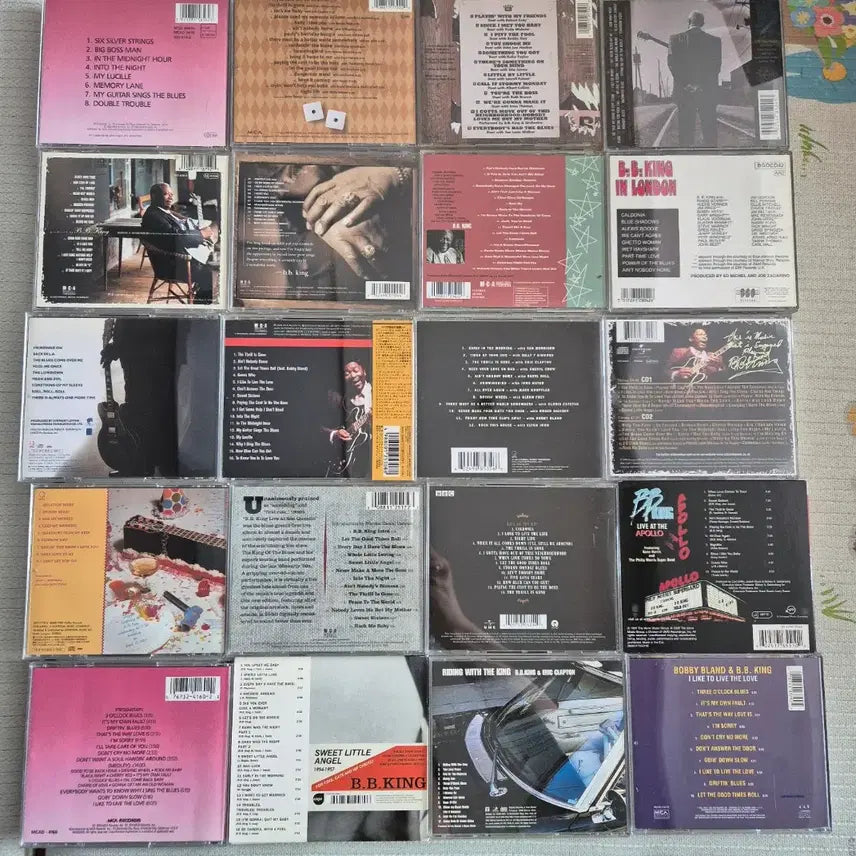 [BUNJANG] B.B. King 20 CD Bundle Set / B.B.King 비비 킹 CD 음반 20장 일괄