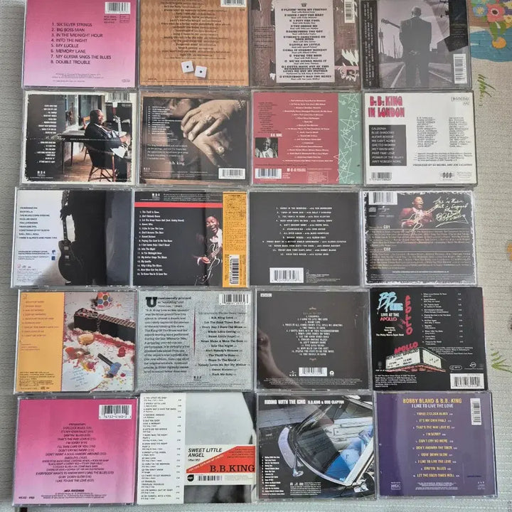 [BUNJANG] B.B. King 20 CD Bundle Set / B.B.King 비비 킹 CD 음반 20장 일괄