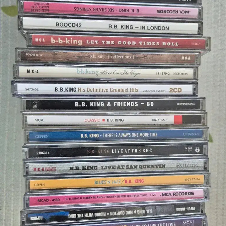 [BUNJANG] B.B. King 20 CD Bundle Set / B.B.King 비비 킹 CD 음반 20장 일괄