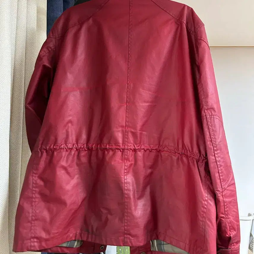 [BUNJANG] Belstaff Red Waxed Vintage Rider Jacket / 벨스타프 레드 왁스 빈티지 라이더 자켓