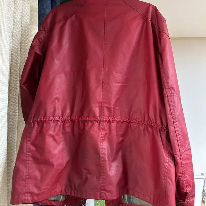 [BUNJANG] Belstaff Red Waxed Vintage Rider Jacket / 벨스타프 레드 왁스 빈티지 라이더 자켓