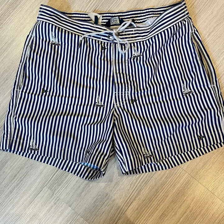 [BUNJANG] Polo Striped Shorts / 폴로반바지