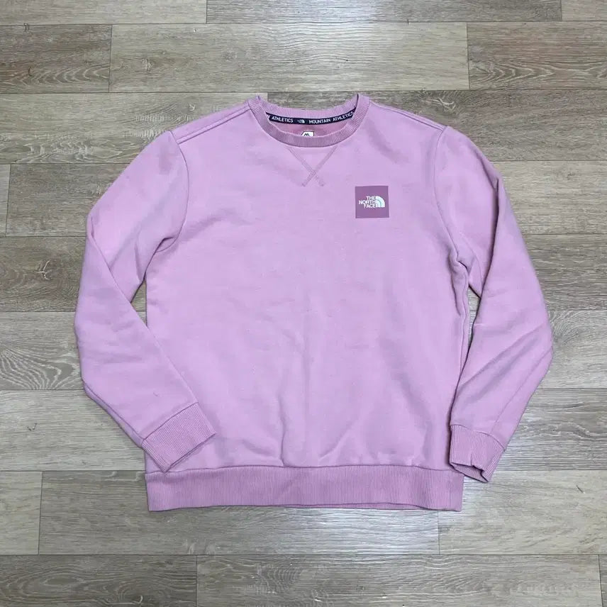 [BUNJANG] The North Face Pink Sweatshirt / 노스페이스 맨투맨 핑크색 교신