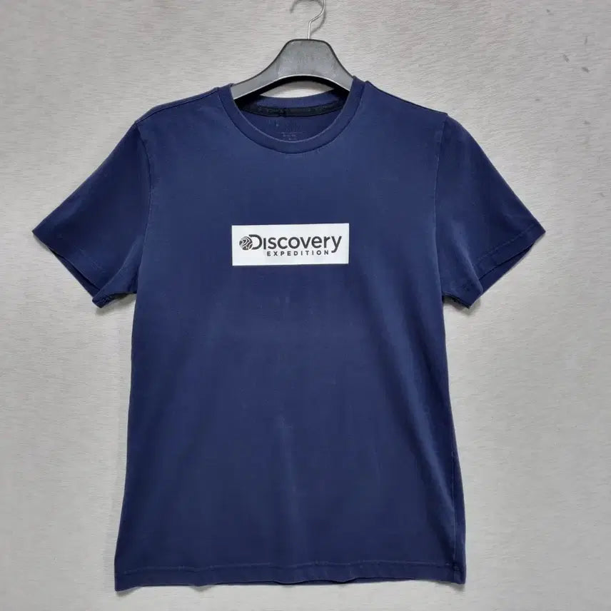 [BUNJANG] Discovery Round T-Shirt Navy Men&